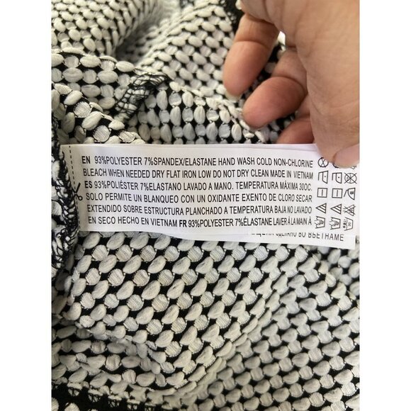 ✨2/$20✨ Forever 21 Black and White Polka Dots A-Line Dress Size Medium - Picture 11 of 12